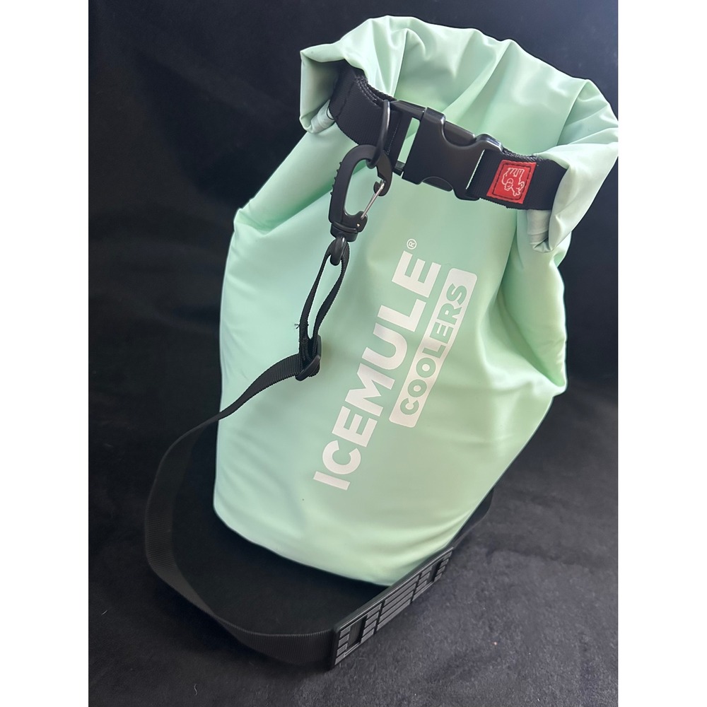 ICEMULE Classic Insulated Backpack Cooler Seafoam Green Waterproof 9L 1137-0320